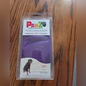 Pawz Rubber Dog Boots Size Large